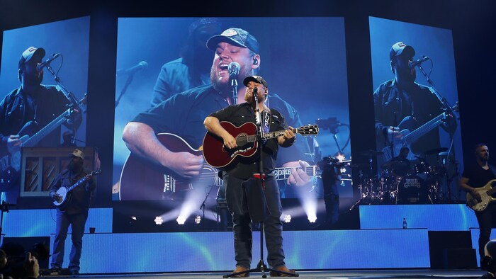 Luke Combs, Canadian Tour 2022, Centre Videotron, Quebec, 12 novembre 2022, Photo PASCAL HUOT / AGENCE QMI