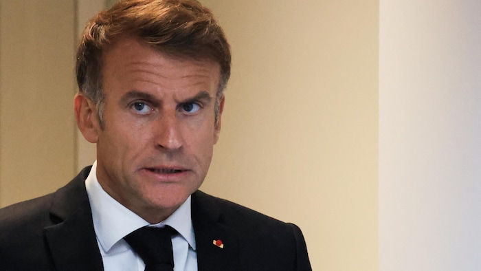 Le président français Emmanuel Macron