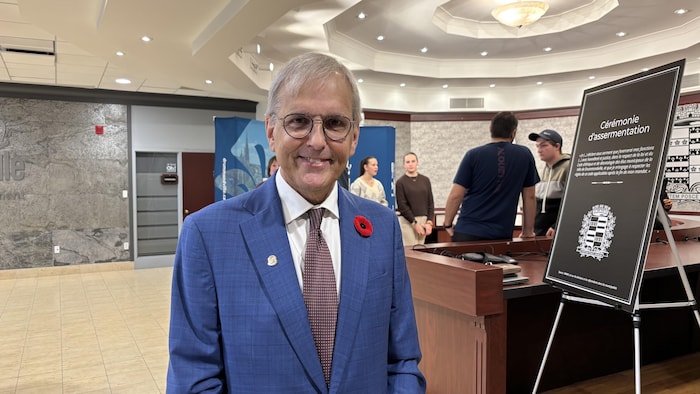 Jean-François Houle est le nouveau maire de Drummondville.