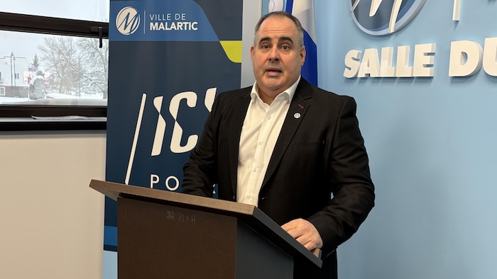 Le maire de Malartic, Martin Ferron.