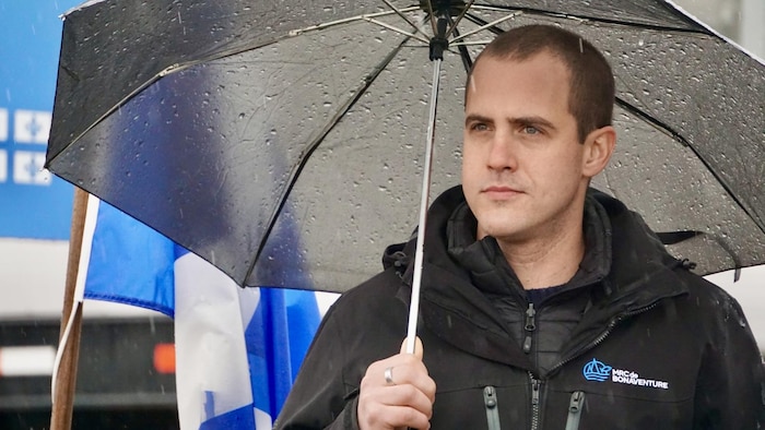 Le maire de New Carlisle, David Thibault.