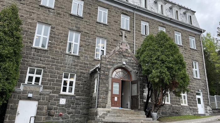 La Maison d'accueil vue de l'extérieur.