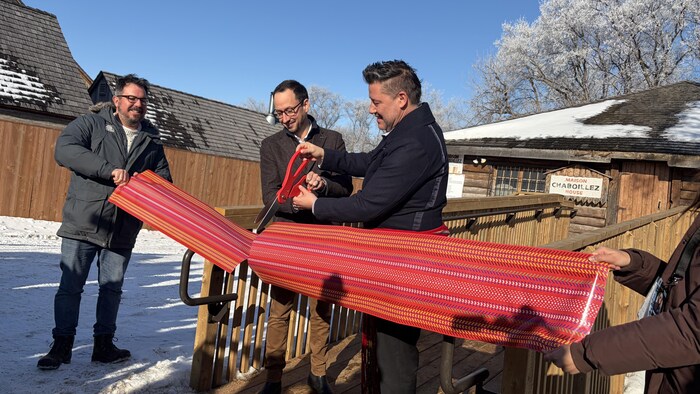 La maison Chaboillez a été plusieurs fois déplacée à travers le parc Whittier, au fil des années.