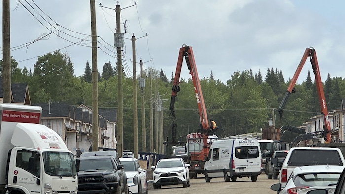 Un quartier en construction