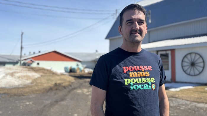 Jean-Thomas Maltais est président régional de l’Union des producteurs agricoles.
