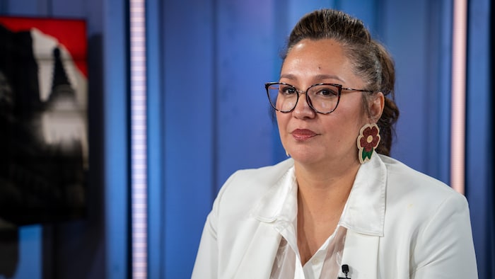 Mandy Gull-Masty en entrevue.