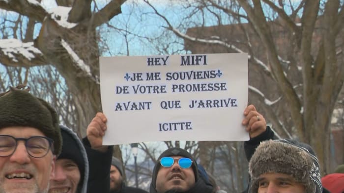  « Hey MIFI, je me souviens de votre promesse avant que j'arrive icitte. »