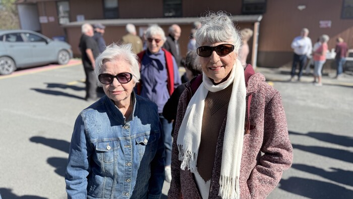 Anita Boulanger et Lise Baroni Dansereau.