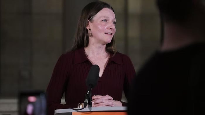 Tracy Schmidt, ministre de l’Éducation du Manitoba.
