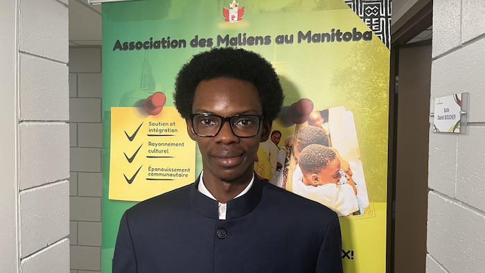 Mohamed Lamine Maïga, représentant des étudiants au sein de l’AMM, le 23-05-2026.