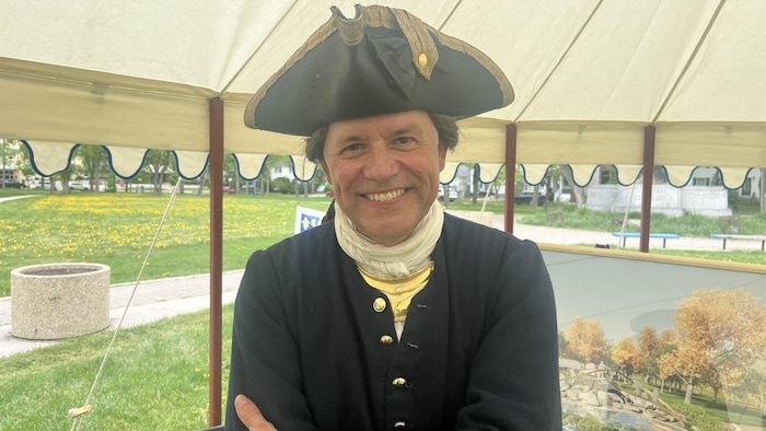Michel Loiselle, capitaine de la Compagnie de La Vérendrye le 30-05-2026.