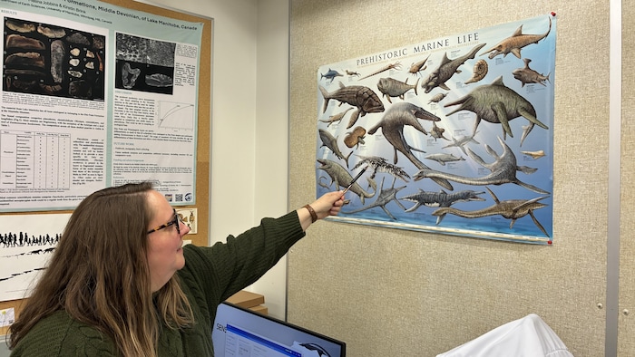 Kirstin Brink, professeure au département des sciences de la Terre de l'Université du Manitoba.
