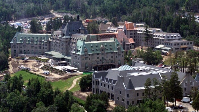 Le Manoir Richelieu, à La Malbaie.
