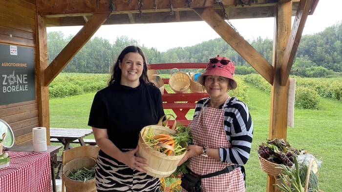 Bénédicte Armstrong et Jocelyne Gauthier.
