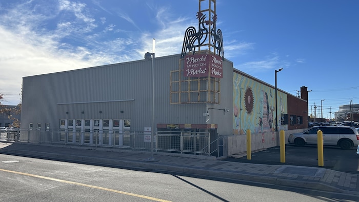 Le marché de Moncton sur la rue Westmorland à Moncton.