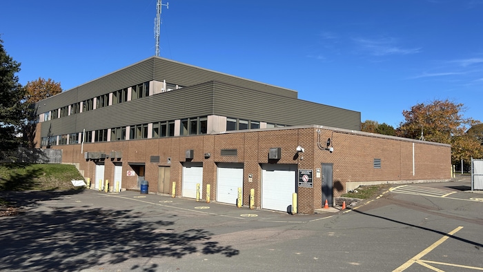 L'ancien poste de police de la GRC à Moncton.