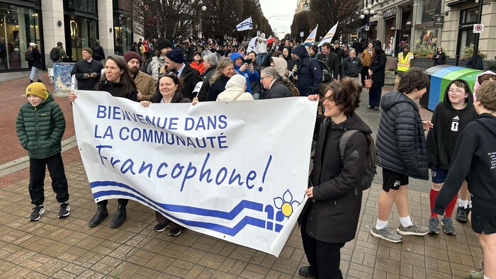  «Bienvenue dans la communauté francophone».