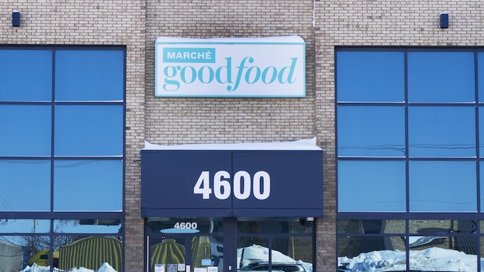 Le siège social de goodfood, situé au 4600 rue Hickmore à Montréal, en février 2023.