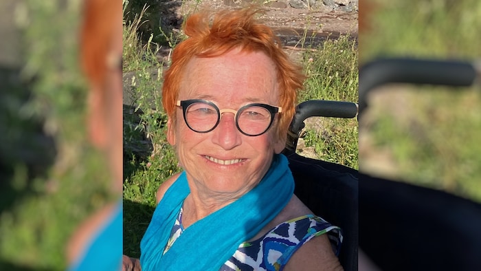 Marie-Thérèse Forest, photographiée en 2023