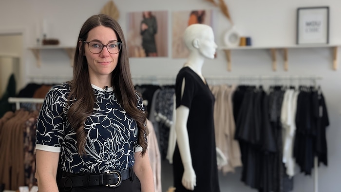 Marilou Design est une des rares entreprises qui fabrique ses vêtements à Québec. 