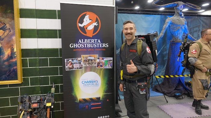 Mario Guiguère, président de Alberta Ghostbusters.