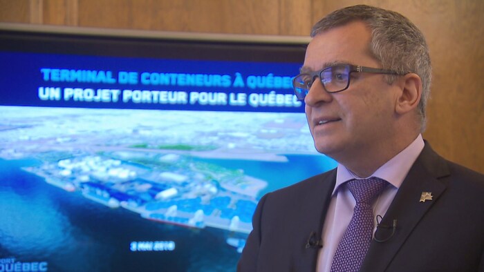 Mario Girard, Président-directeur général du Port de Québec.