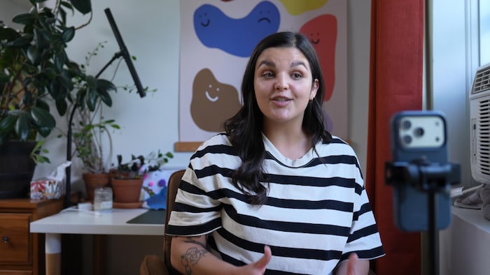 Marjolaine Cadieux, fondatrice du compte Instagram Les pieds dans les plats.