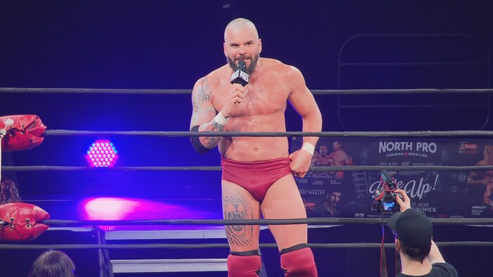 Markus Burke s'est exprimé avec émotion après sa défaite contre le britannique Nick Aldis.
