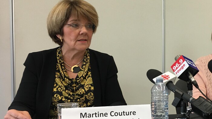 La PDG du CIUSSS, Martine Couture