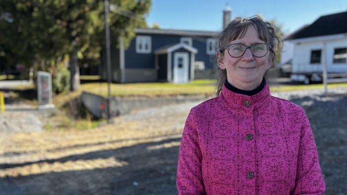 La mairesse suppléante de Saint-Antonin Martine Saint-Pierre