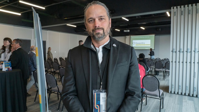 Le président de la Société de développement de l’Est, Philippe Dufort, au Riôtel.