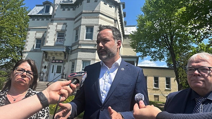 Le ministre Mathieu Lacombe s'est prononcé sur le sort du Château Beauce.