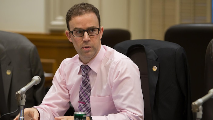 Le député de la CAQ Mathieu Lemay.