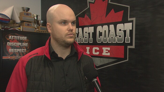 Mathieu Martin, directeur des opérations hockey et du développement des joueurs chez East Coast Ice.