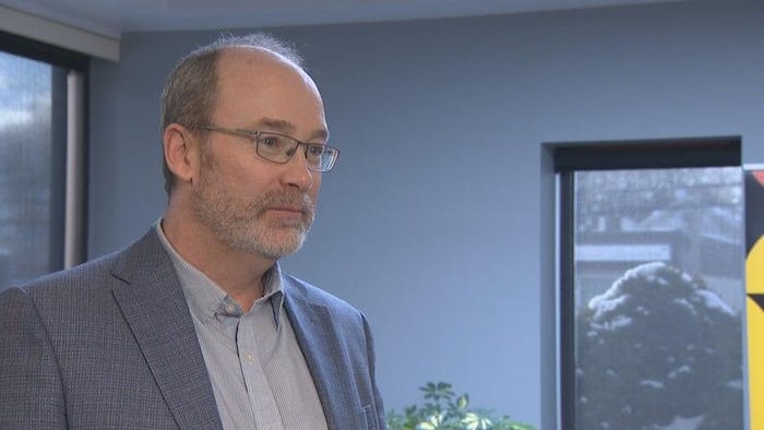 Le chef du Parti vert de l’Île-du-Prince-Édouard, Matt MacFarlane.