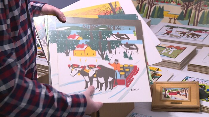 La collection de sérigraphies de Chad Brown.