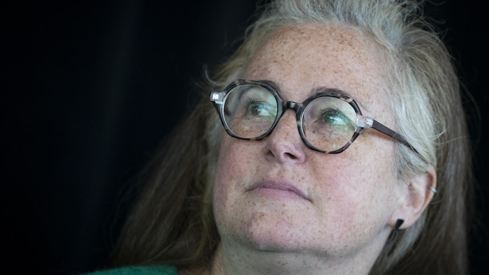 Maude Théroux-Séguin, mairesse de l’arrondissement d'Ahuntsic-Cartierville.