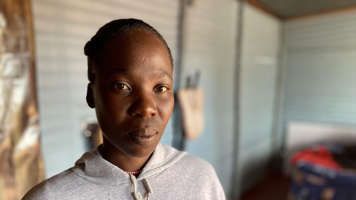 Portrait de Mavis Ndanezitha.