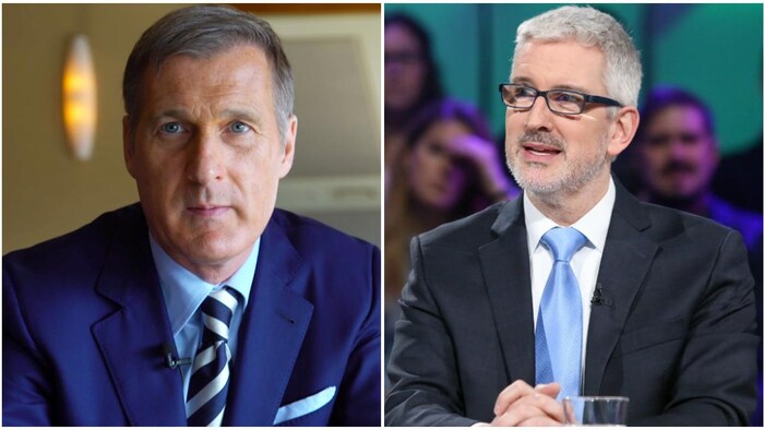 Maxime Bernier et Jean-Martin Aussant.