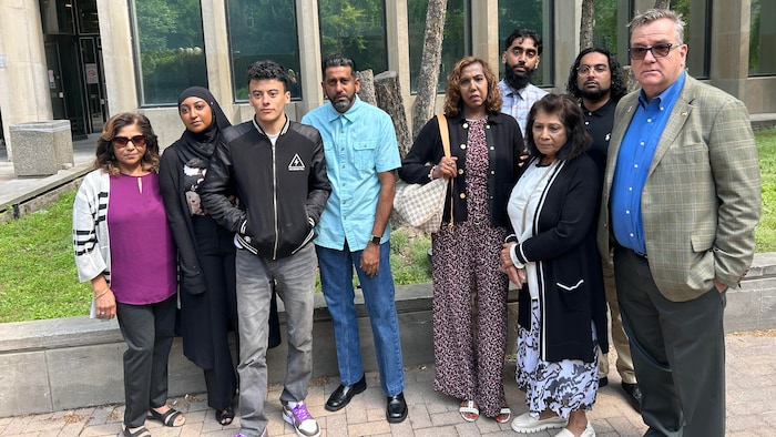 Photo de la famille de Hazela Baksh.