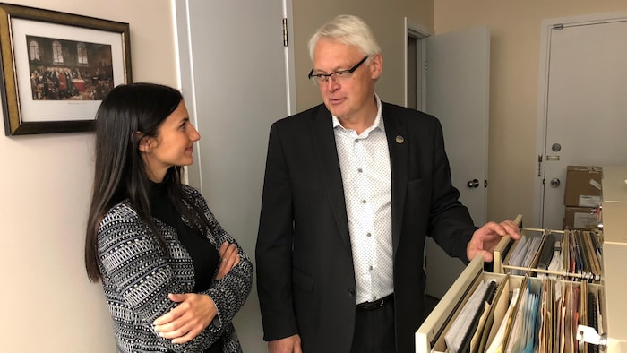 Méganne Perry Mélançon et Gaétan Lelièvre