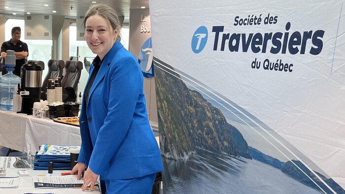 Mia-Lisa Pichette, conseillère en gestion des ressources humaines à la société des traversiers du Québec