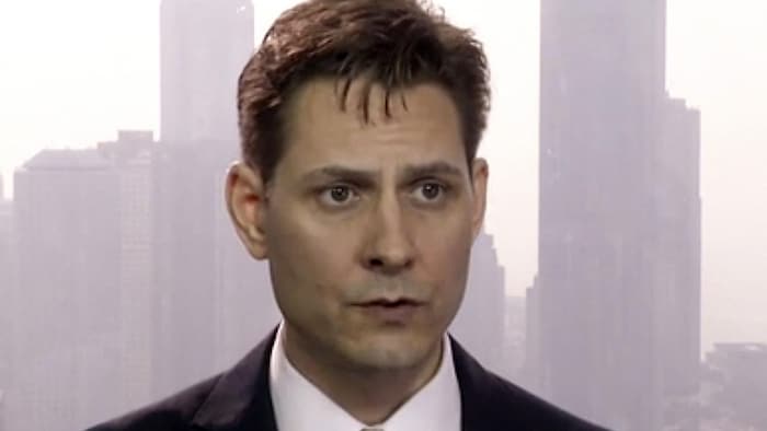 康明凯（Michael Kovrig）2018年在香港接受访问。