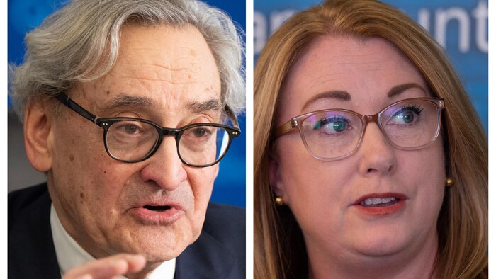 Michael Sabia et Jennifer Williams.