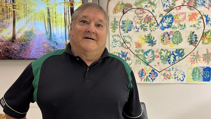Michel Audet accompagne sa conjointe atteinte de l'Alzheimer depuis plusieurs années.
