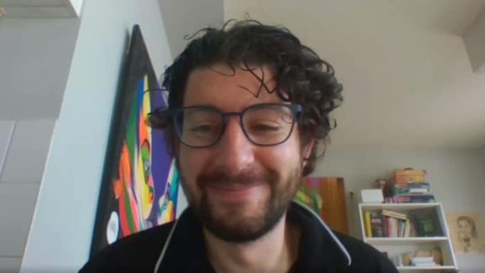 Mickael Laviolle en entrevue avec Radio-Canada.