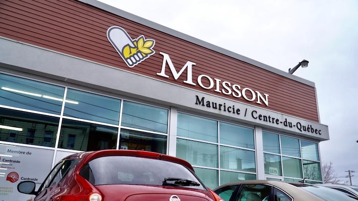 Devanture de l'organisme à but non lucratif Moisson Mauricie/Centre-du-Québec                              