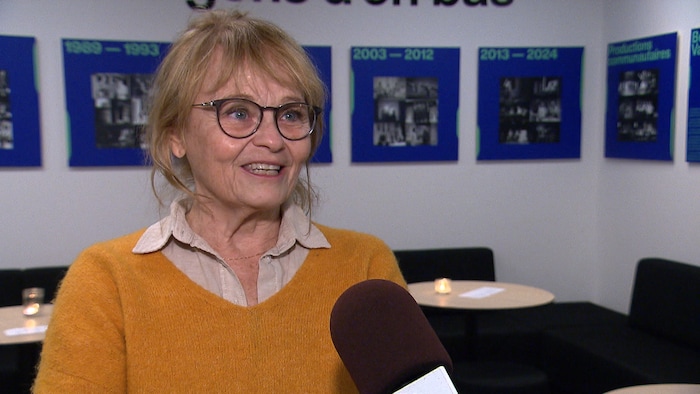 Portrait de Monique Spaziani.
