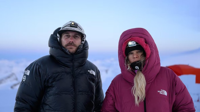 Guillaume Pierrel et Christina Lustenberger.