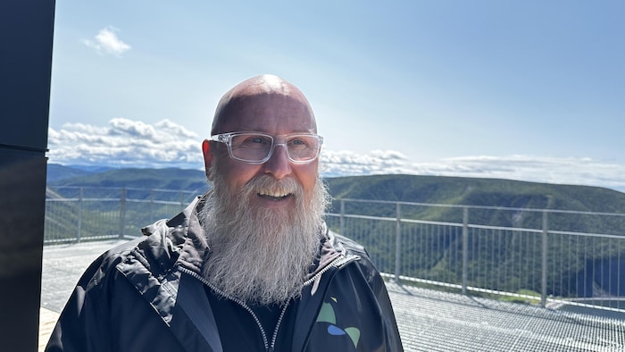 The event marketing director for the mountain on sea tourism station David Louchard.